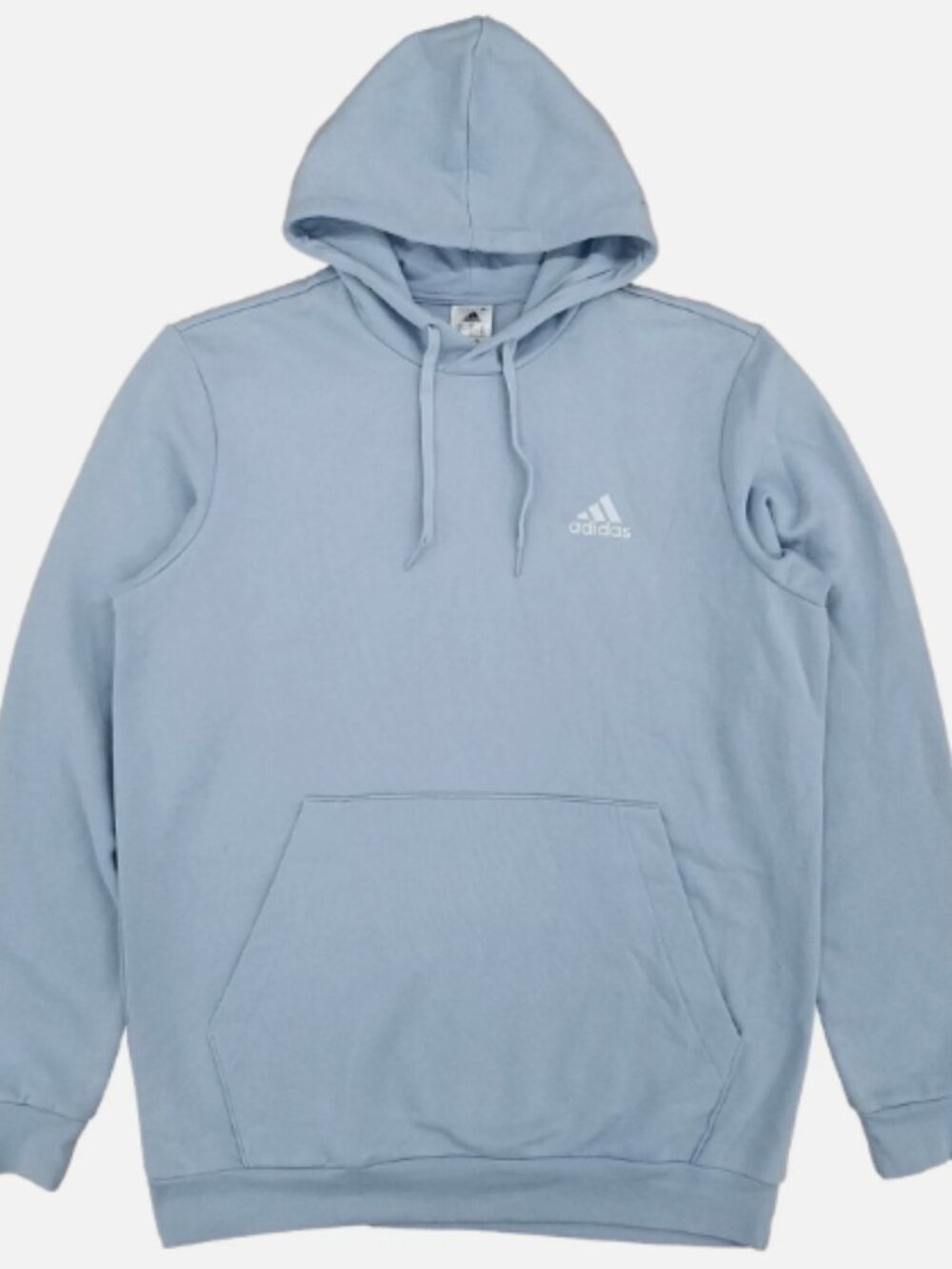 Adidas Men's Pullover Hoodie Light Blue - L